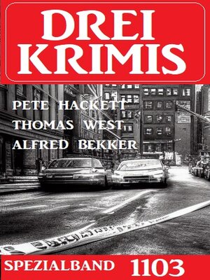 cover image of Drei Krimis Spezialband 1103